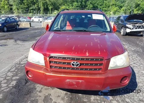 2003 Toyota Highlander V6 из США, поврежденный, VIN JTEHF21A230122864